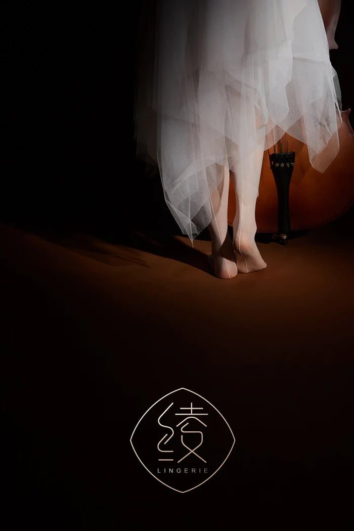 「绫」【弦】撩动心弦 1D长筒袜高筒纯欲蕾丝丝袜 绫