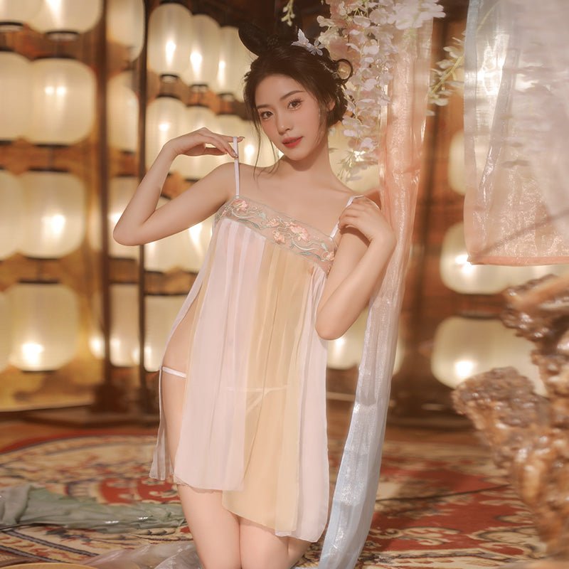 古典唐风飘逸纱裙装 古风 霏慕