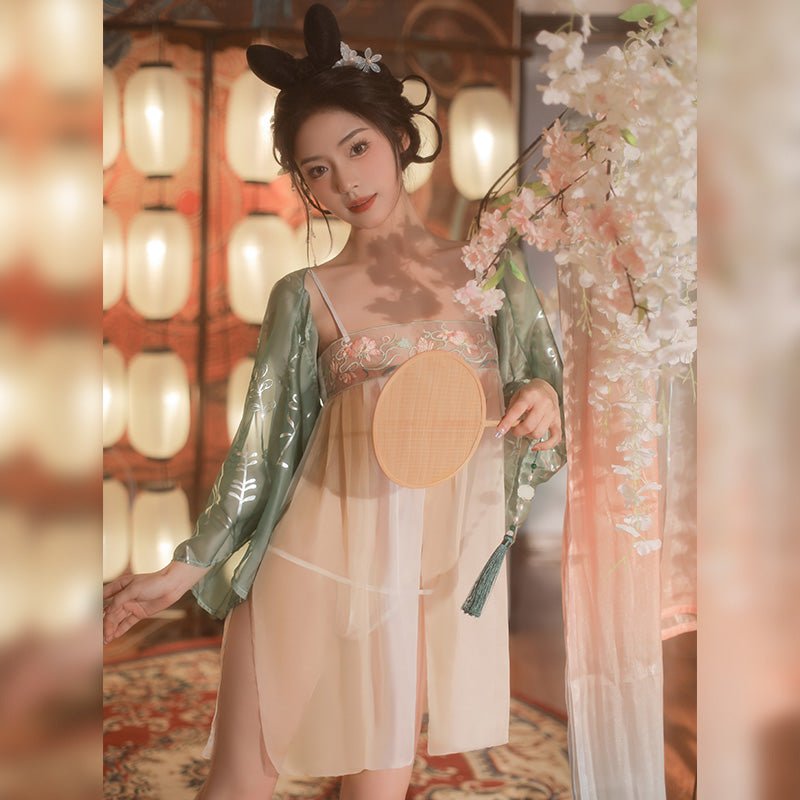 古典唐风飘逸纱裙装 古风 霏慕