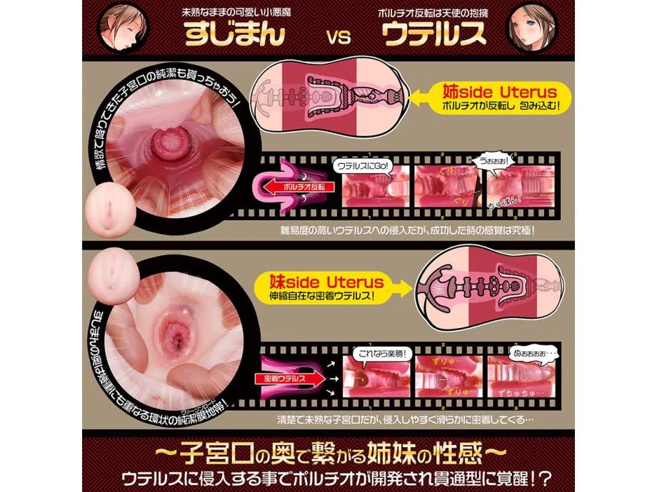 MAGIC EYES 姐妹双重奏飞机杯 手动飞机杯 MAGICEYES