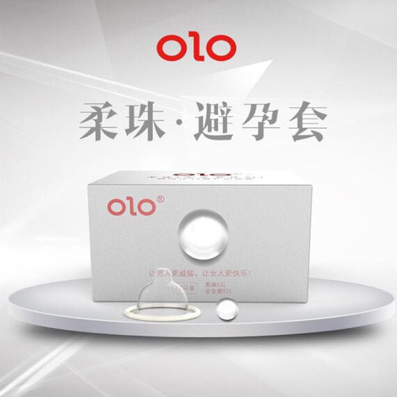 OLO增长柔珠+001玻尿酸避孕套 OLO