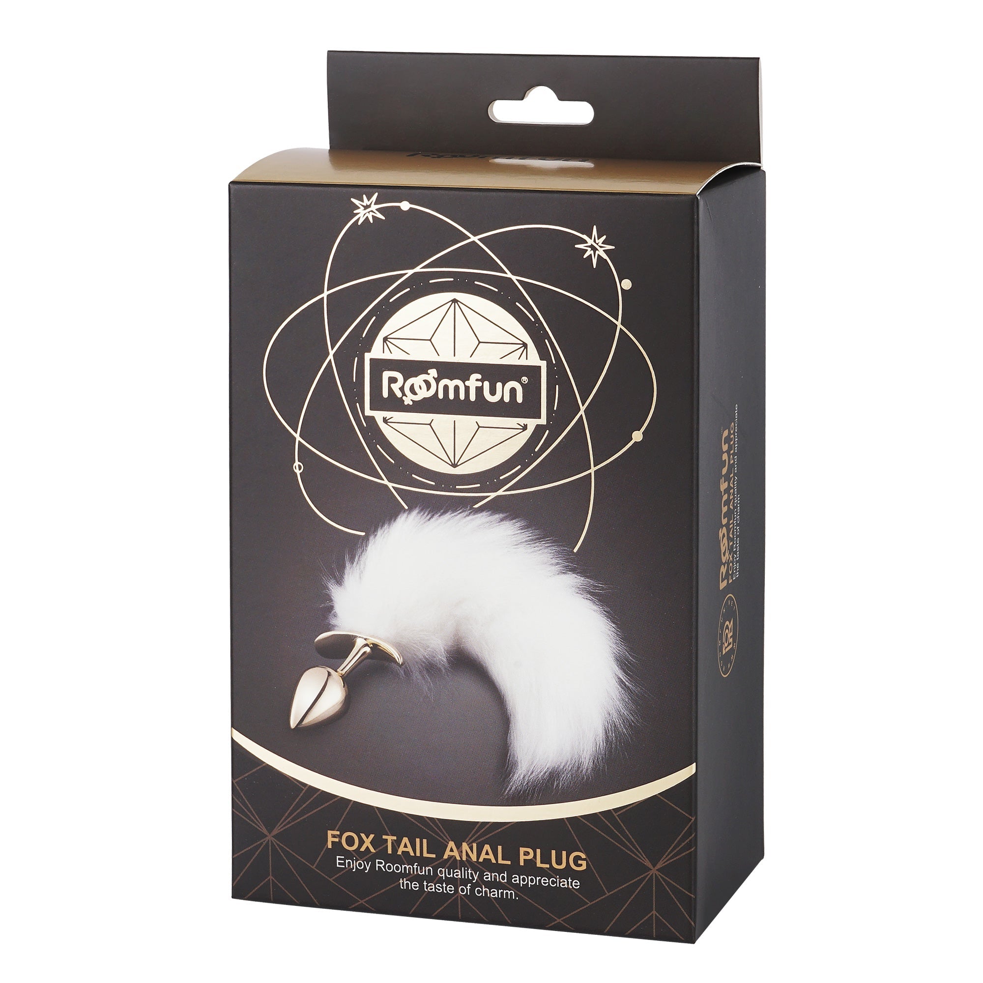 ROOMFUN房趣后庭肛塞尾巴 房趣ROOMFUN 白色