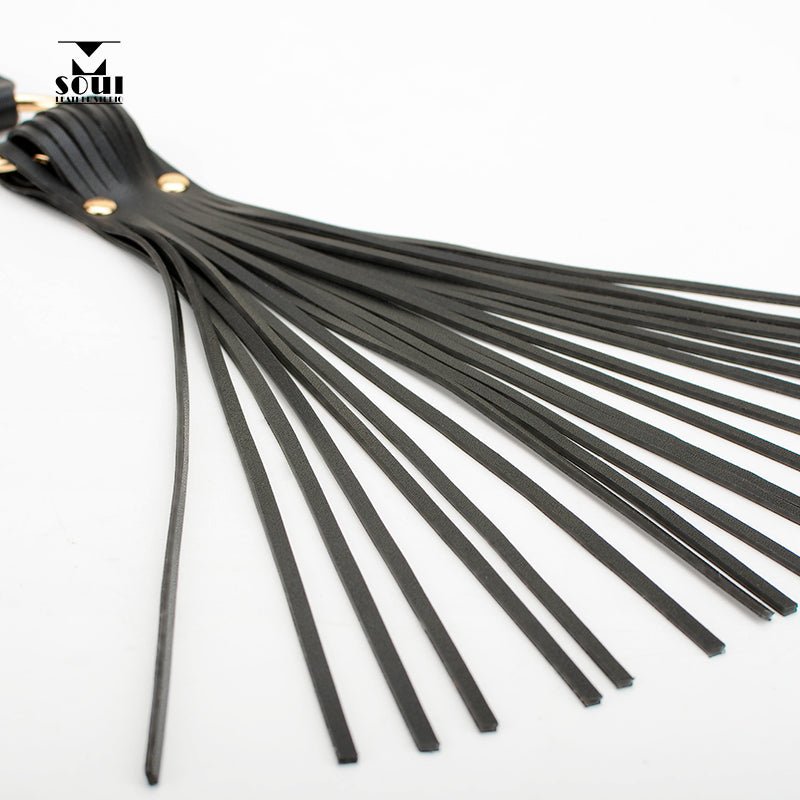 情趣SM调教打屁屁流苏散鞭 皮拍 MSOUL