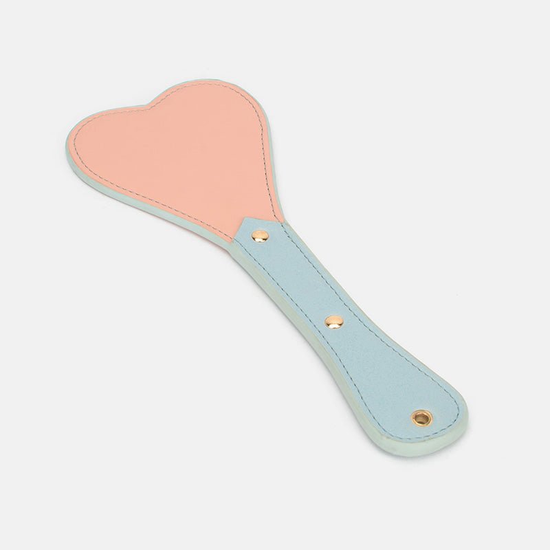 心形短柄调教皮拍 皮拍 MSOUL 粉蓝