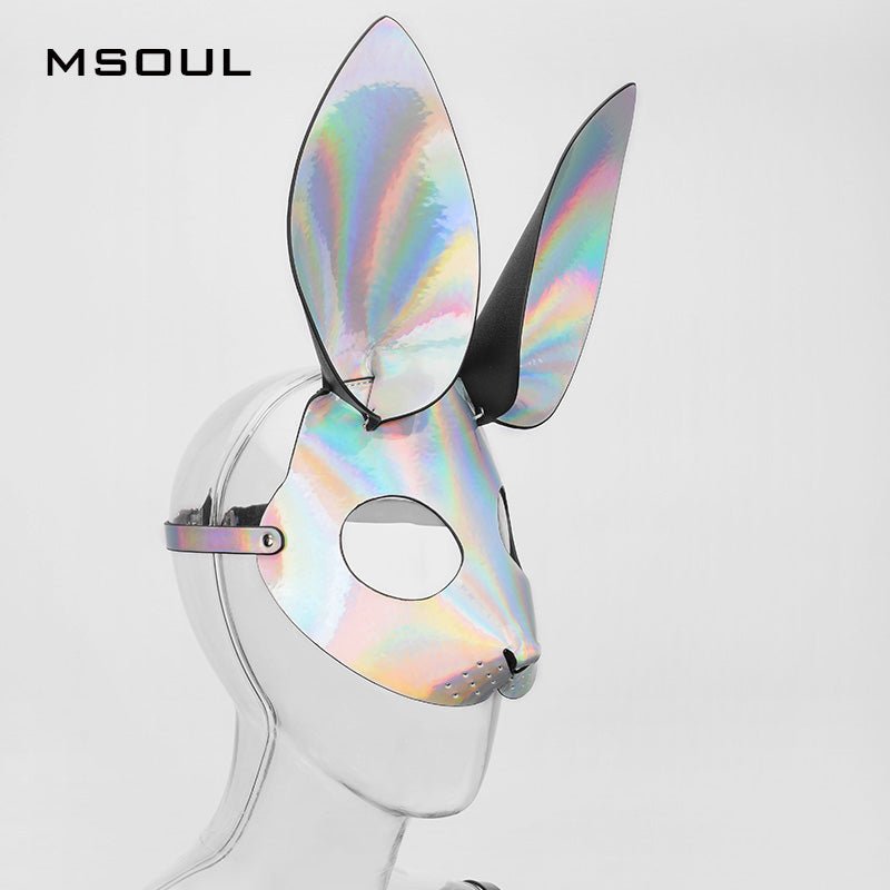 禁欲系兔子皮制面具 面具 MSOUL 渐变色