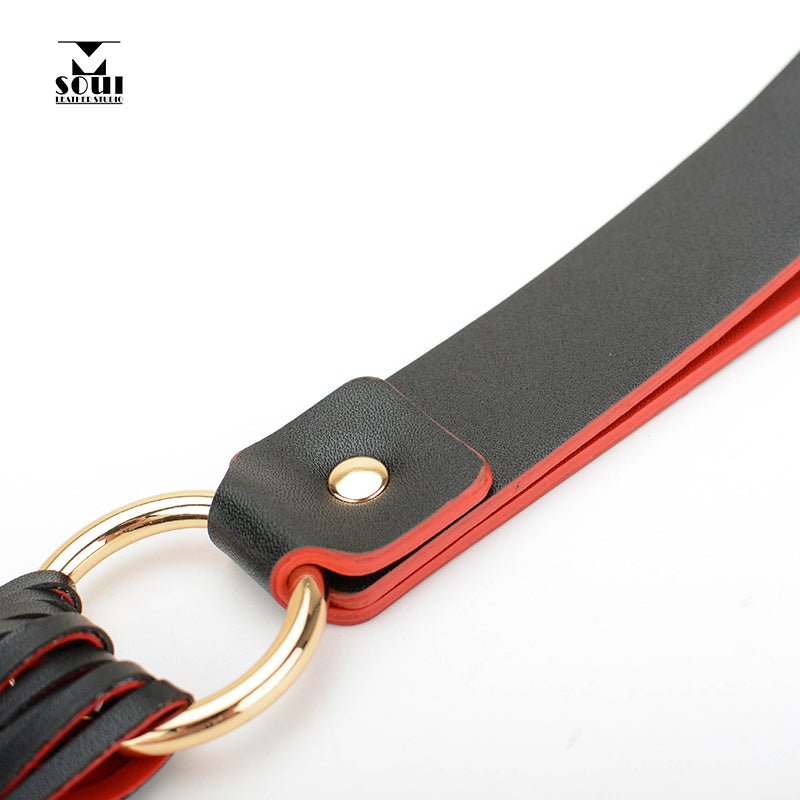 情趣SM调教打屁屁流苏散鞭 皮拍 MSOUL