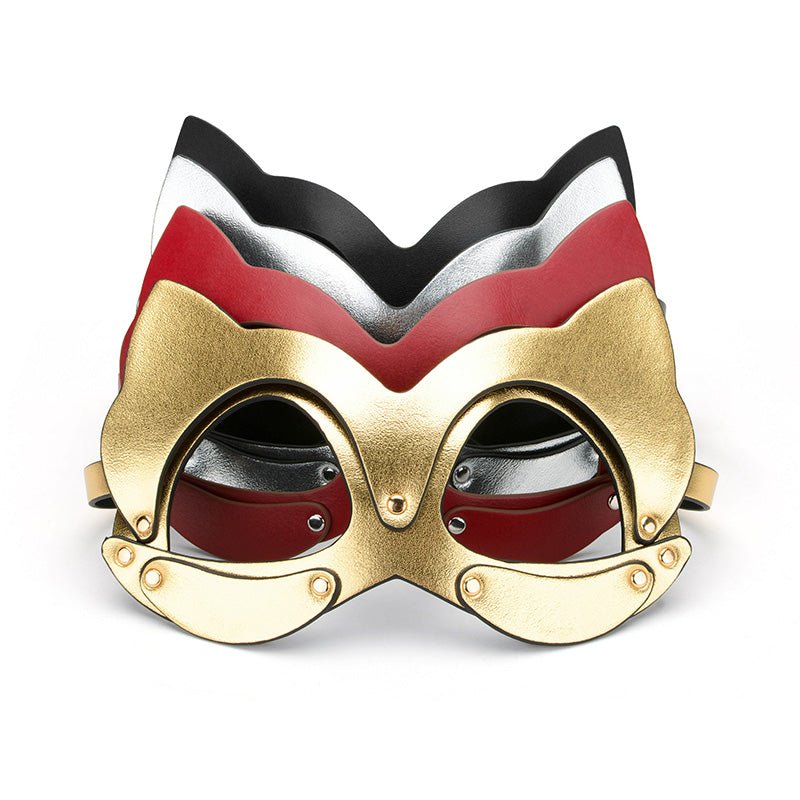 角色扮演猫女郎牛皮面具 面具 MSOUL