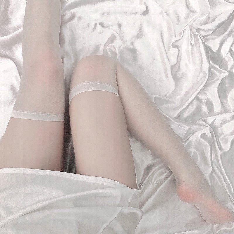 性感长筒过膝丝袜 情趣丝袜 蜜桃