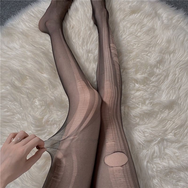 性感情趣一次性手撕丝袜 情趣丝袜 宜约