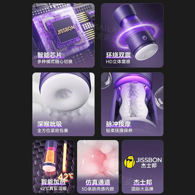 杰士邦JISSBON气动系列飞机杯 自动飞机杯 JISSBON