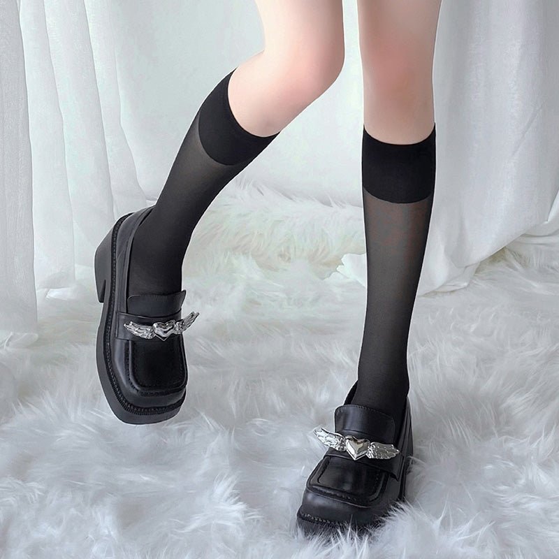 霏慕JK中筒丝袜 情趣丝袜 霏慕