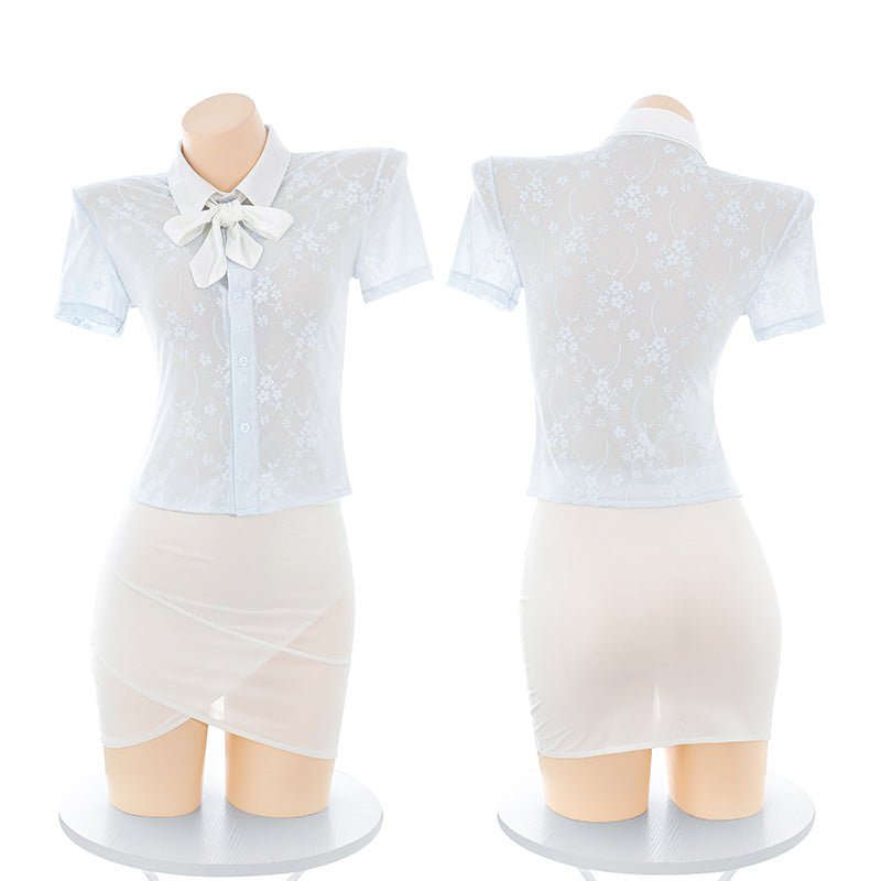 霏慕韩风空姐制服套装 霏慕