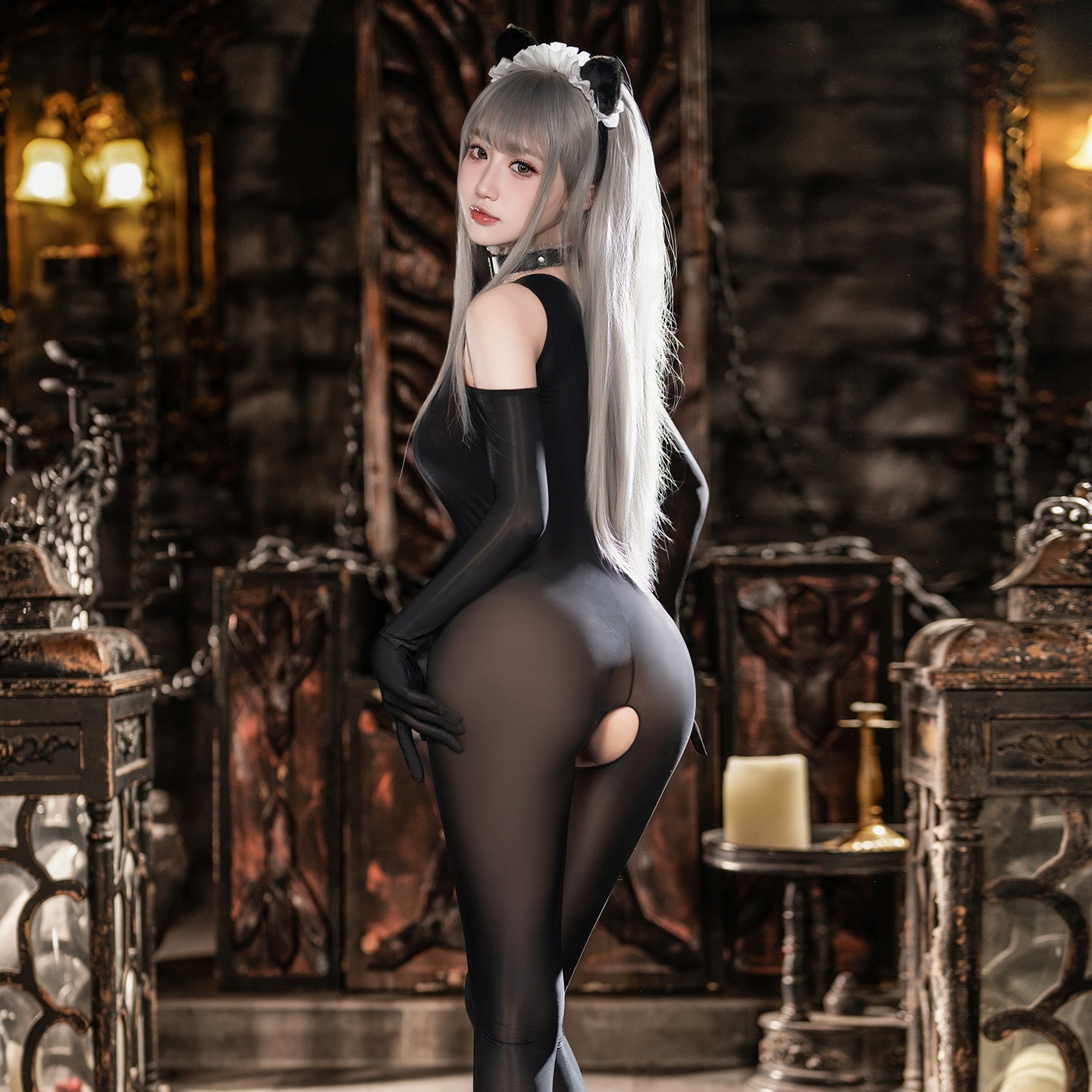 霏慕囚爱女仆内衣套装 霏慕