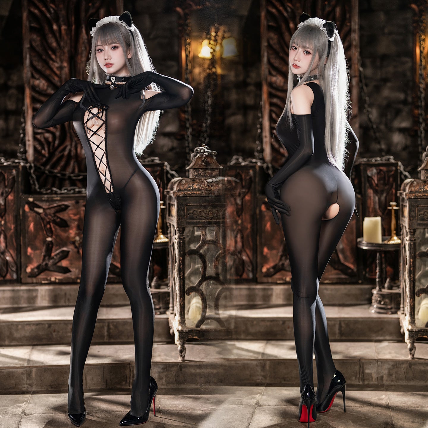 霏慕囚爱女仆内衣套装 霏慕