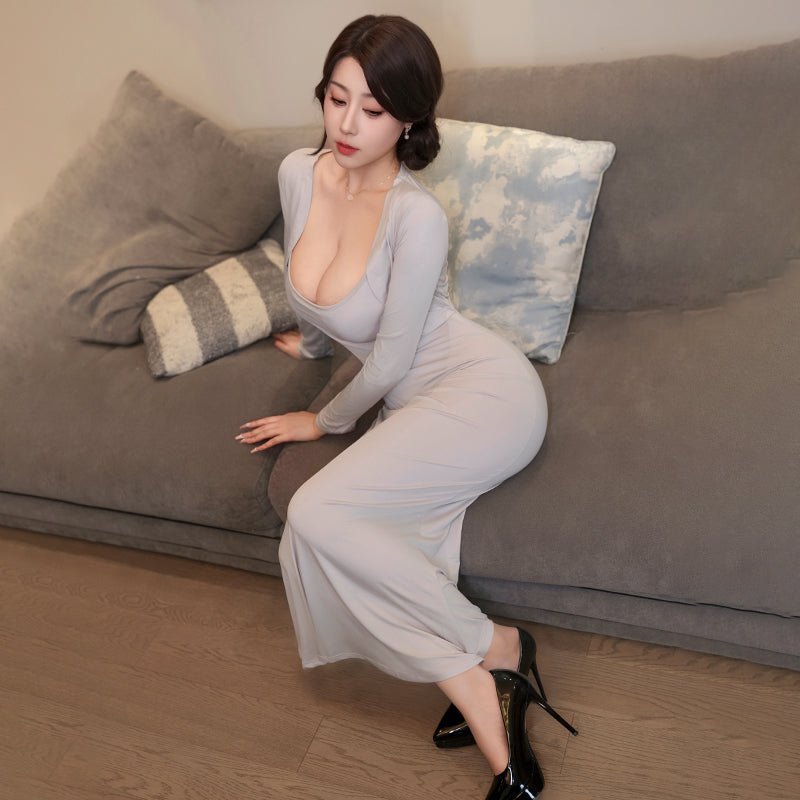 霏慕火辣娇妻透视裙 霏慕