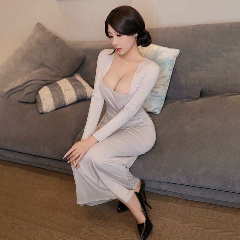 霏慕火辣娇妻透视裙 霏慕