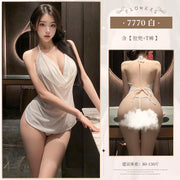 霏慕纯欲肚兜内衣 霏慕 白色