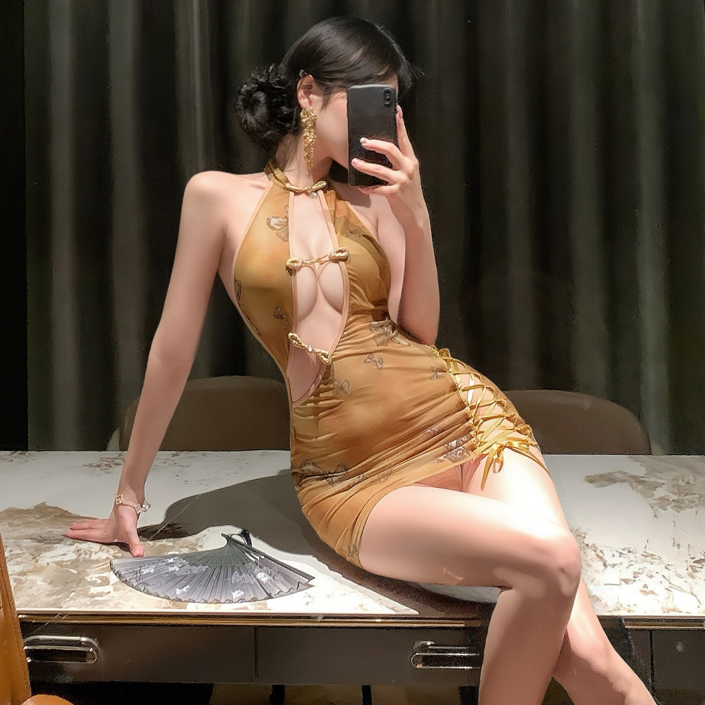 霏慕蝶梦萦怀古风旗袍 霏慕