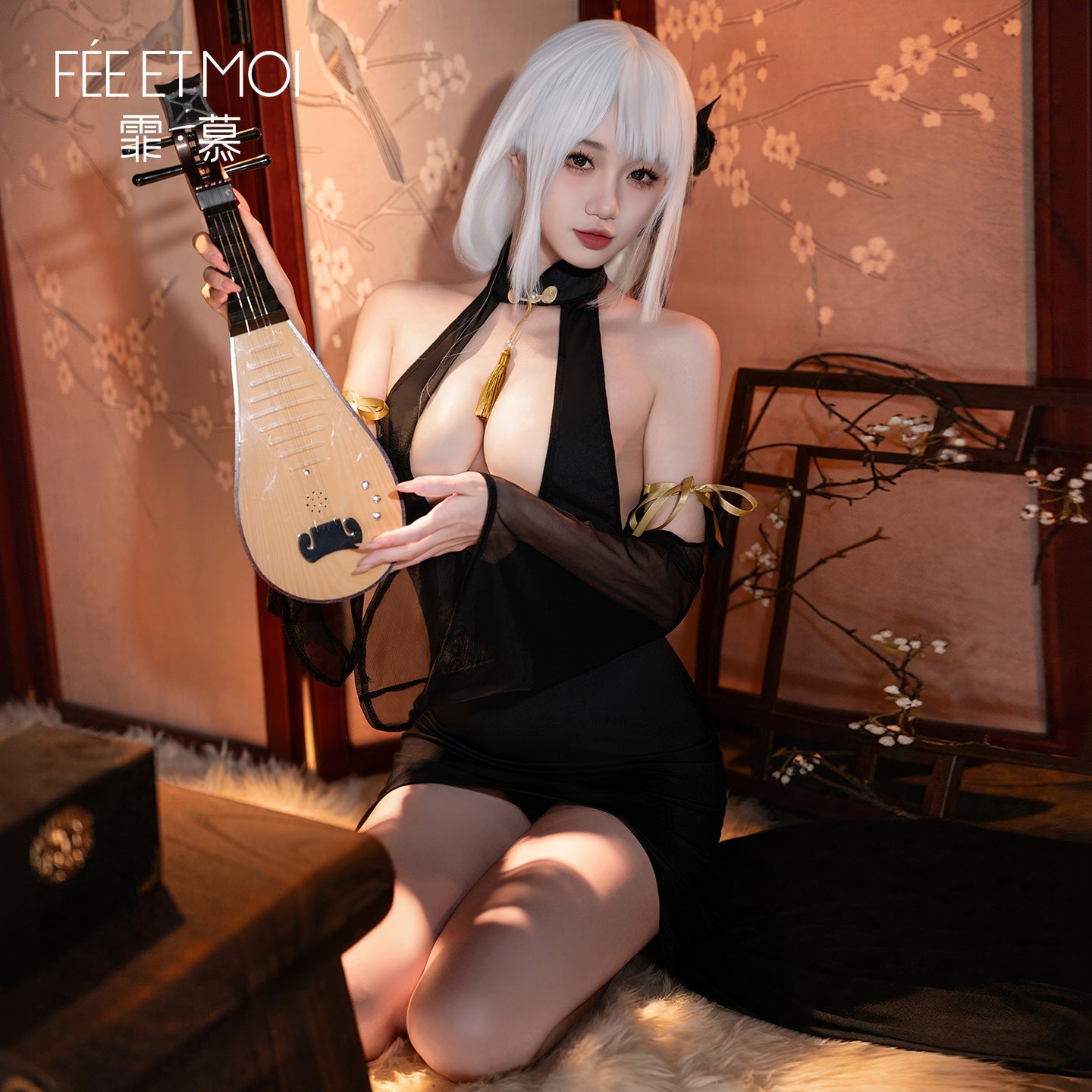 霏慕尤物媚骨旗袍长裙 霏慕