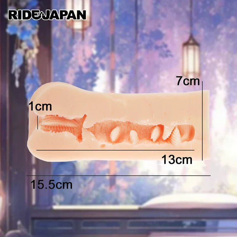 RIDEJAPAN忍者密纹飞机杯【超刺激警告】 手动飞机杯 RIDEJAPAN