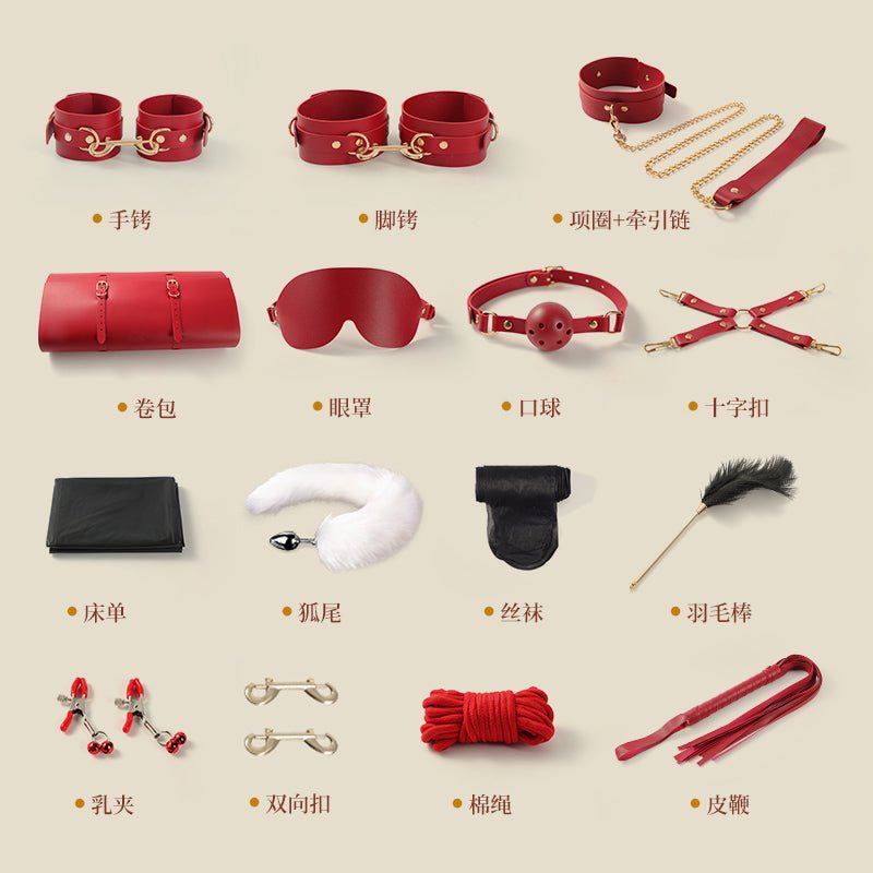 谜姬甄选sm套装-红色 谜姬