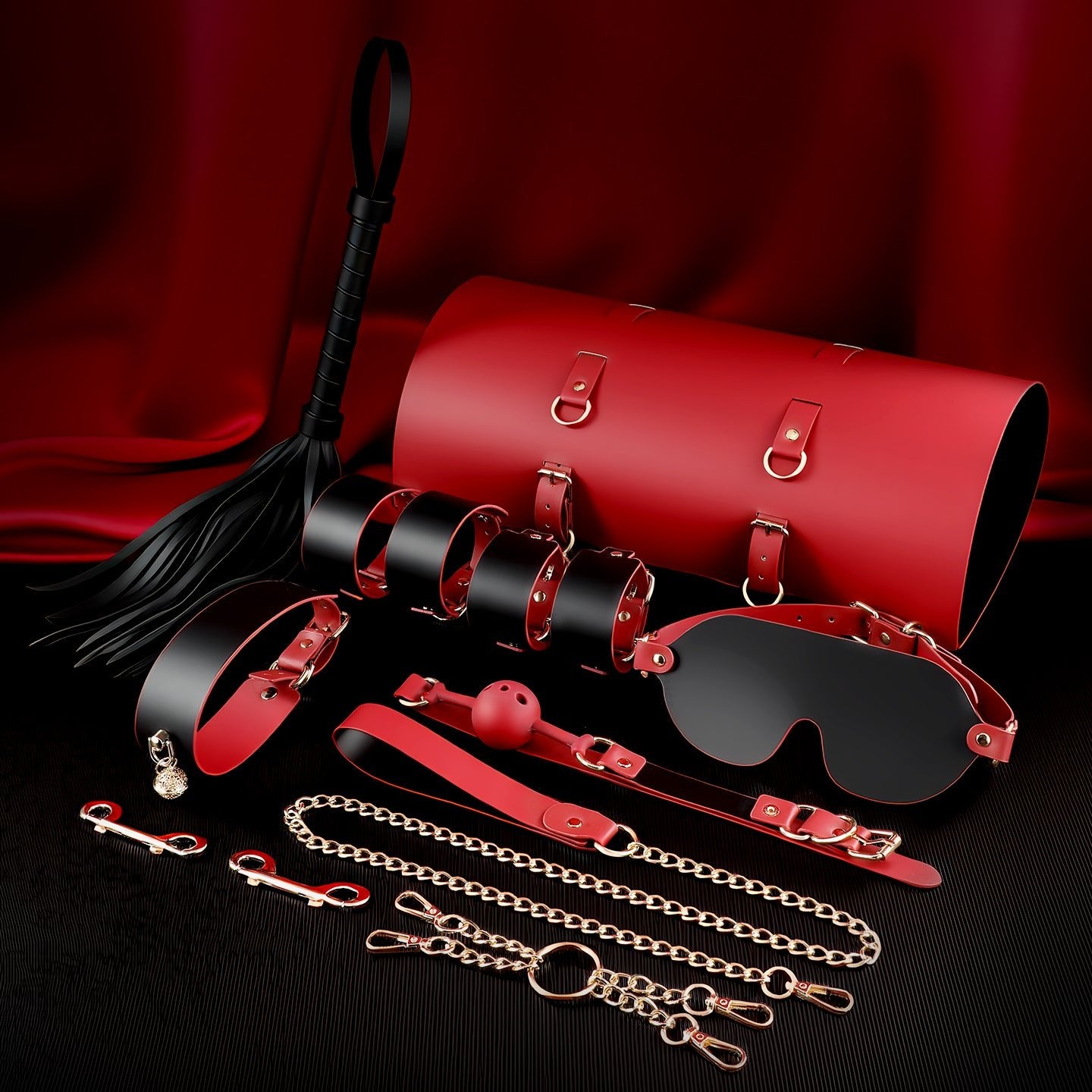 谜姬黑红SM套装 - 抗菌升级款 谜姬