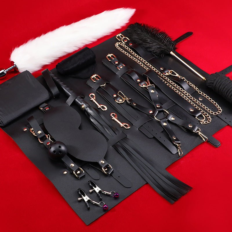 谜姬甄选sm套装 - 黑色 谜姬