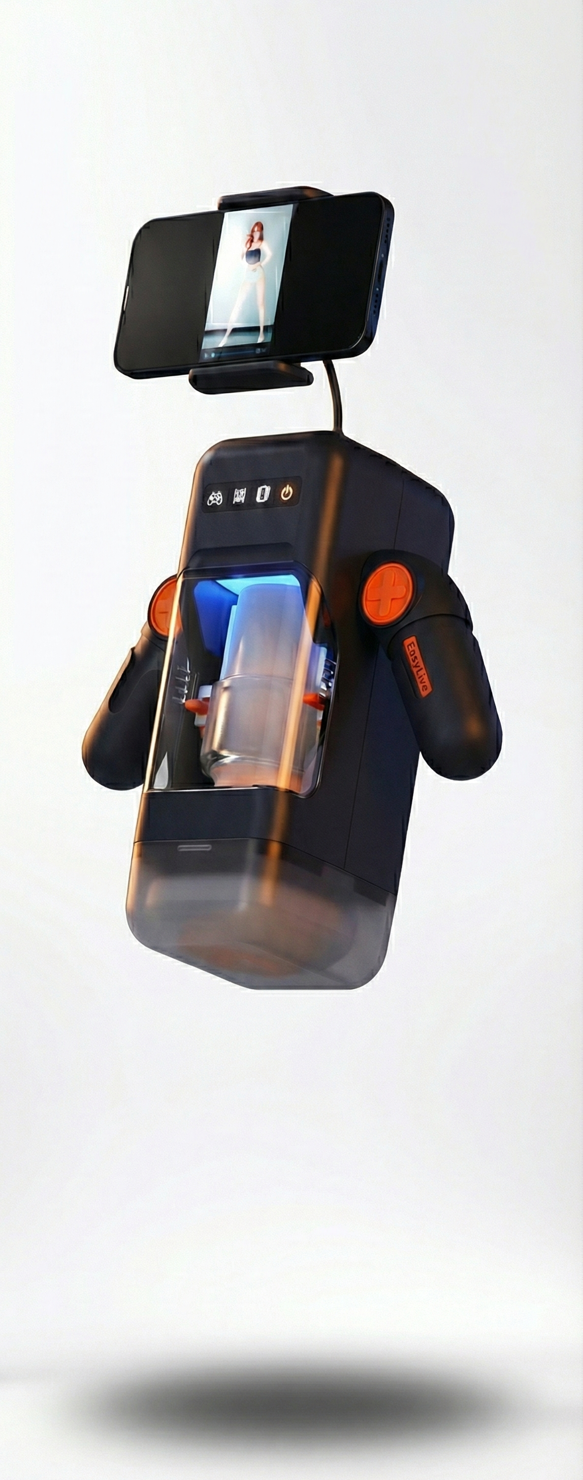 影音同步互动飞机杯展示图，支持同步体验娱乐联动