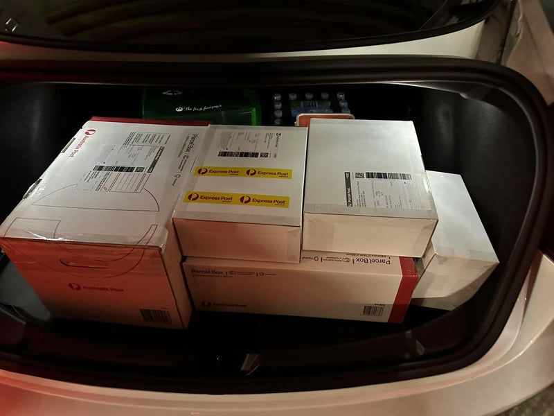 第1000个商品售出｜Boot Full of Parcels – Milestone 1000