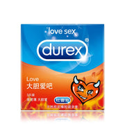 DUREX杜蕾斯大胆爱避孕套3只装  DUREX   
