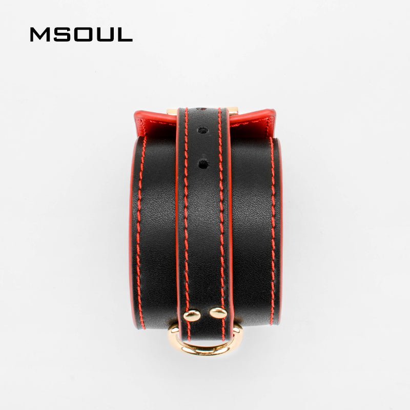 情趣调教皮革束缚手铐 手铐 MSOUL   